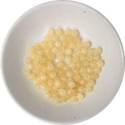 Perles Calcite Orange 4 mm - Sachet de 100 perles