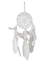 DREAMCATCHER BLANC CROCHET 9 CM