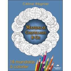 Mandalas Coquillages & Cie - 18 mandalas à colorier