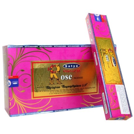 Encens Natural Serie Satya - Rose - 15 grs - 