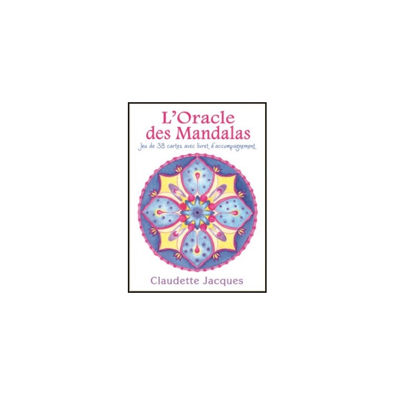 L'Oracle des Mandalas - Jeu de 38 cartes avec livret d'accompagnement