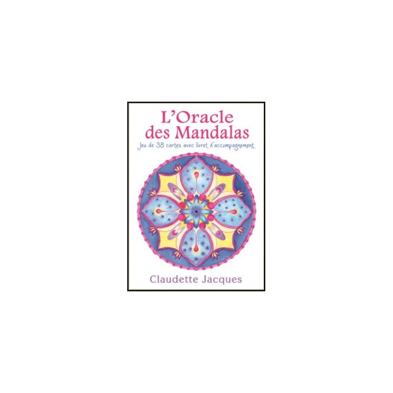 L'Oracle des Mandalas - Jeu de 38 cartes avec livret d'accompagnement