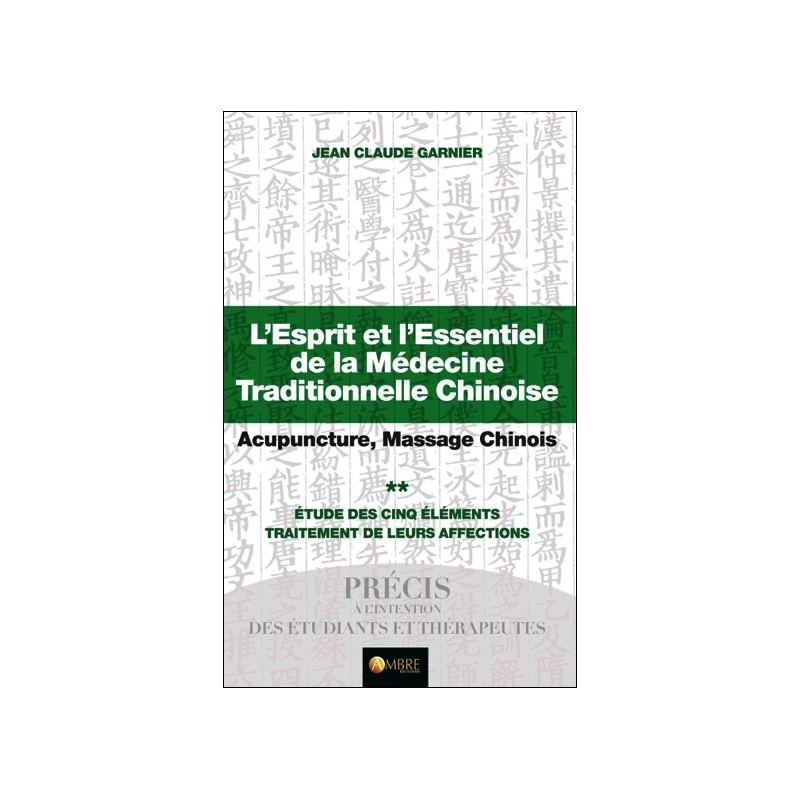 L'Esprit et l'Essentiel de la Médecine Traditionnelle Chinoise T2