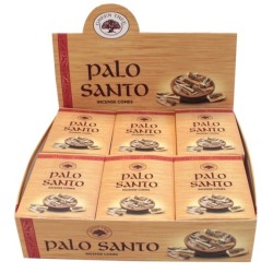 ENCENS GREEN TREE PALO SANTO CONES 15 GR - LOT DE 12