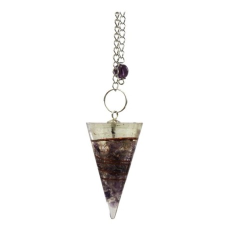 PENDULE ORGONITE - VIOLET