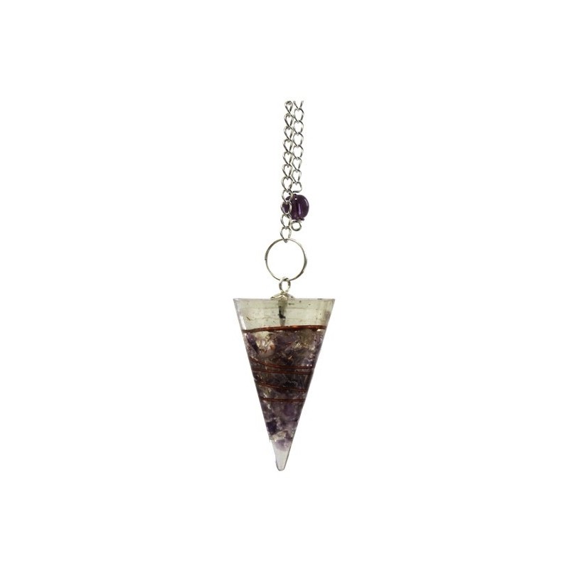 PENDULE ORGONITE - VIOLET