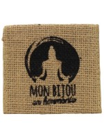 POCHON JUTE "MON BIJOU EN HARMONIE" - LOT DE 10