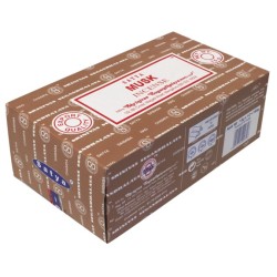 Encens Nag Champa Satya - Musk - 15 grs - Lot de 12