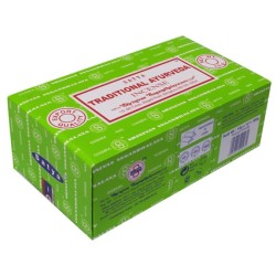 ENCENS NAG CHAMPA SATYA - TRADITIONAL AYURVEDA - 15 GRS - LOT DE 12