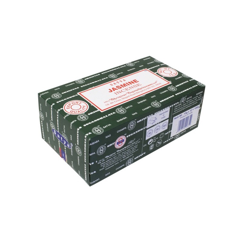 ENCENS NAG CHAMPA SATYA - JASMINE - 15 GRS - LOT DE 12