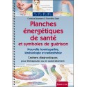 Planches énergétiques de santé et symboles de guérison