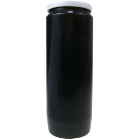LAMPE SANCTUAIRE 9 JOURS - NOIRE - CARTON DE 6