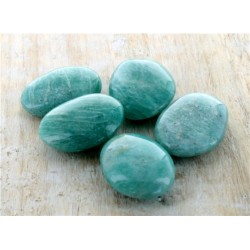 Pierres amulettes Amazonite - Lot de 5