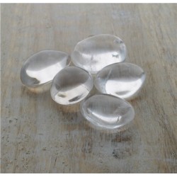 Pierres amulettes Cristal de Roche - Lot de 5