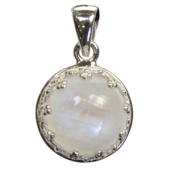 Pendentif Serti Pierre de Lune