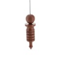 Pendule en bois Osiris 8 cm avec étui