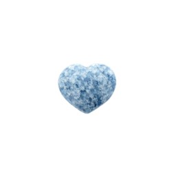 Coeur Calcite Bleue - 5 cm