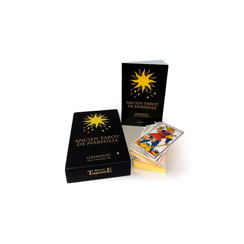 Coffret luxe or Ancien Tarot de Marseille