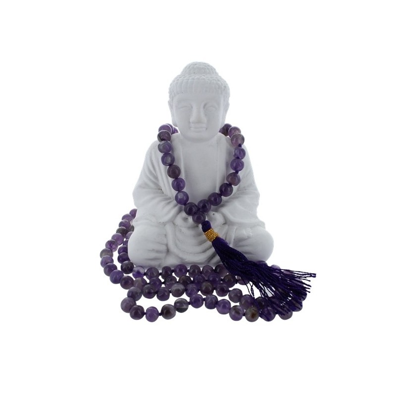 Collier Mala Améthyste