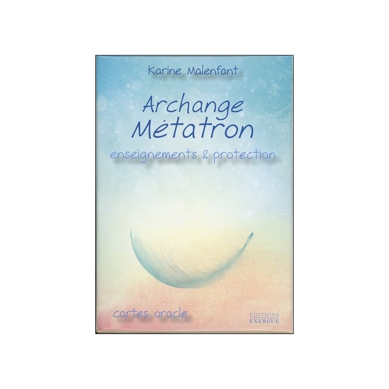 Archange Métatron - Enseignements & protection - Cartes Oracle
