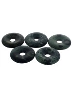 Pi Chinois Jaspe Kambaba semi poli 30 mm - Lot de 5 pièces