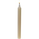  Pack de 12 bougies - Ivoire 