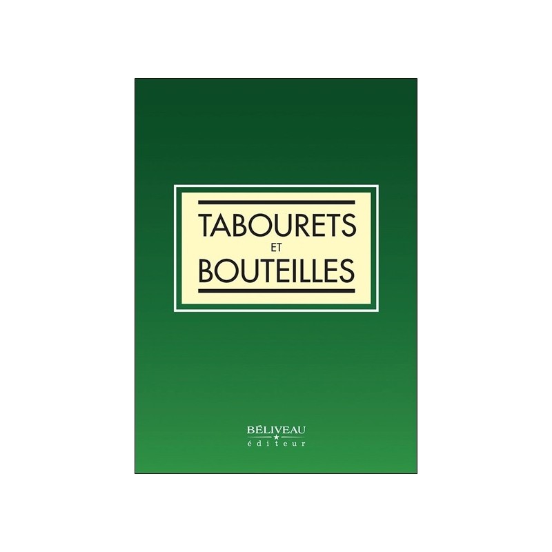 Tabourets et bouteilles