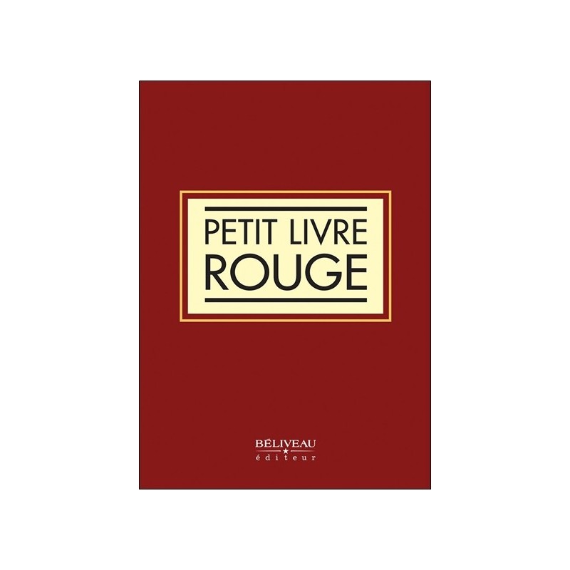 Petit livre rouge