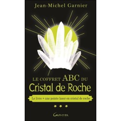 Le Coffret ABC du Cristal de Roche - Le livre + une pointe de laser en cristal de roche