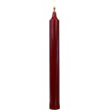  Pack de 12 bougies - Bordeaux 
