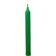  Pack de 12 bougies - Vert vif 