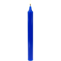 Pack de 12 bougies - Bleu roi