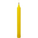 Pack de 12 bougies - Jaune vif 
