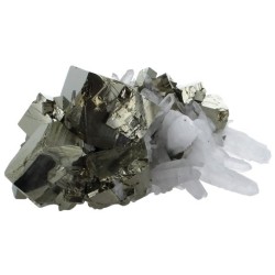 Amas Pyrite et Cristaux - 4 kg