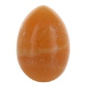 Oeuf Calcite Orange - Pièce de 7 à 9 cm