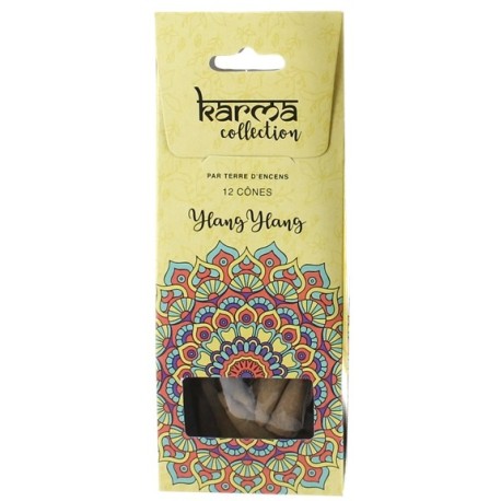 Encens Karma Collection Cônes Ylang Ylang