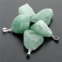 Sachet Pendentifs - Aventurine verte - Lot 10