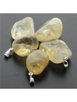 Sachet Pendentifs - Citrine (amethyste chauffee) - Lot 10