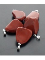 Sachet Pendentifs - Jaspe Rouge - Lot 10