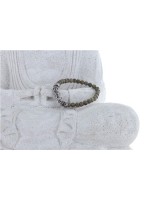 Bracelet Labradorite et Charms Bouddha