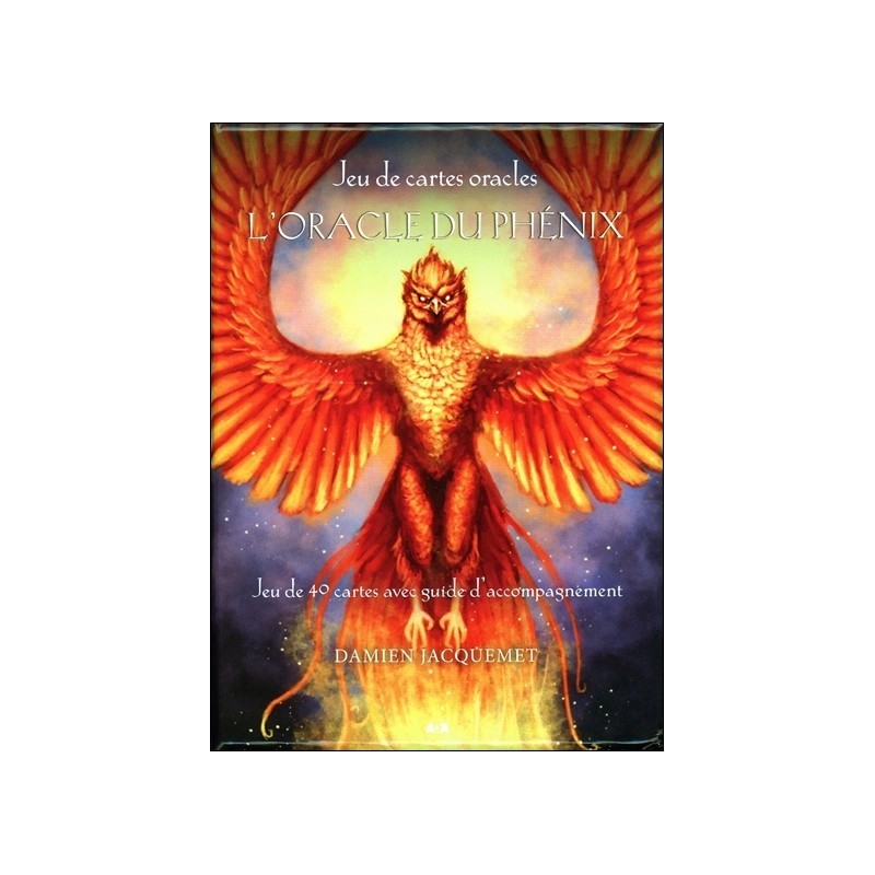 L'oracle du Phénix - Jeu de 40 cartes avec guide d'accompagnement