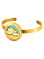 Diffuseur Bracelet Lotus Doré