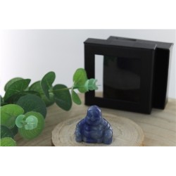 Bouddha Aventurine Bleue 4 cm