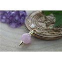 Pendule Sephoroton en Quartz Rose