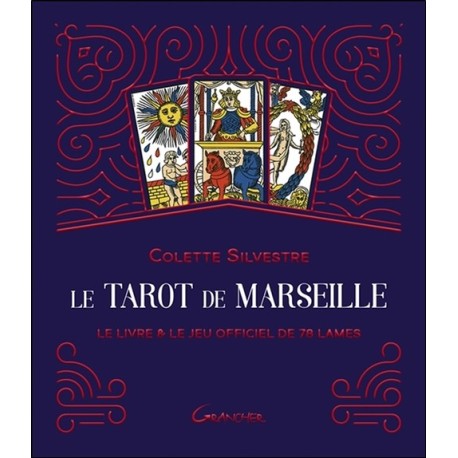 Le Tarot de Marseille - Coffret - Le livre & le jeu officiel de 78 lames