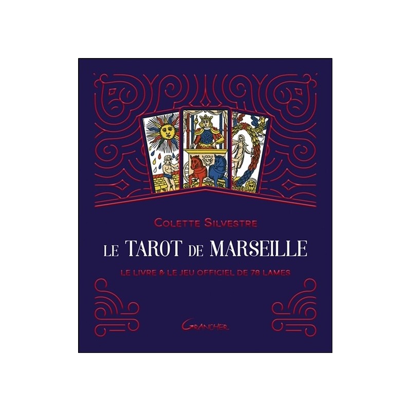 Le Tarot de Marseille - Coffret - Le livre & le jeu officiel de 78 lames