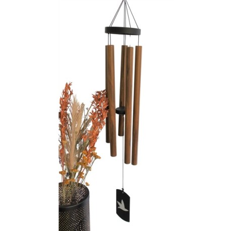 Carillon à vent Imitation Bois de rose 107 cm 