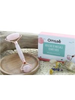 Rouleau de Massage en Quartz Rose 