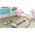 Coffret Massage Jade Vert pour le Visage 