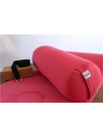 Bolster de Yoga Rose en Sarrasin 